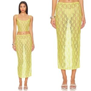 Lovers & Friends Lace Skirt